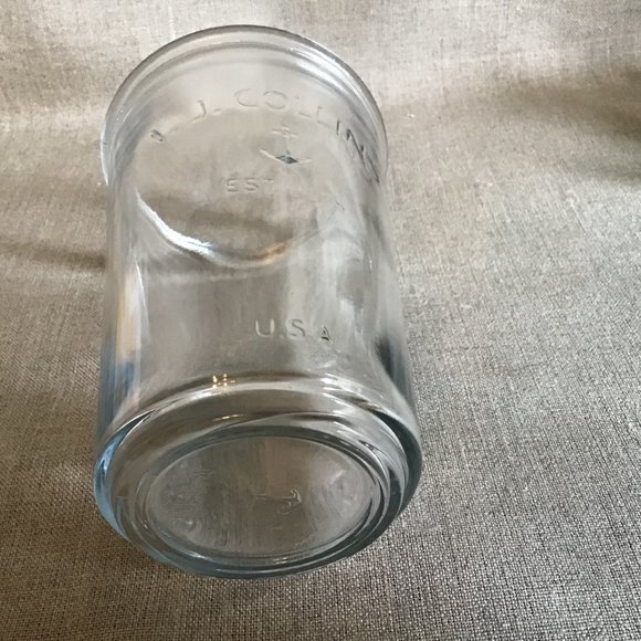 Anchor Hocking I. J. Collins 1905 Glass Tumbler - Picture 2 of 6